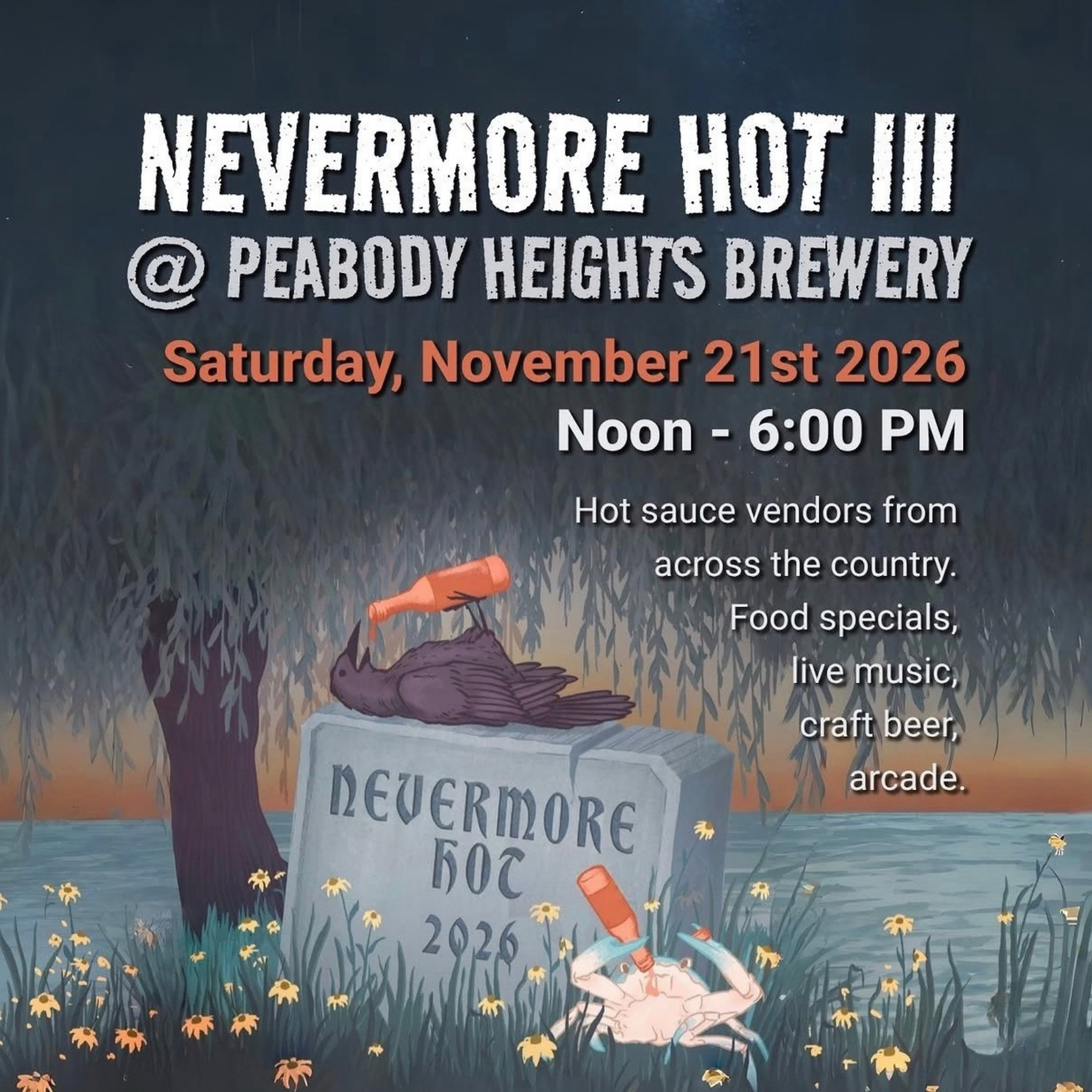Nevermore Hot Sauce Festival